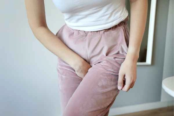 woman struggling with urine incontinence Beccles