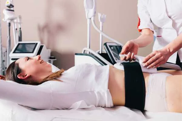 woman having body sculpting to help improve her body image and her mental health Beccles