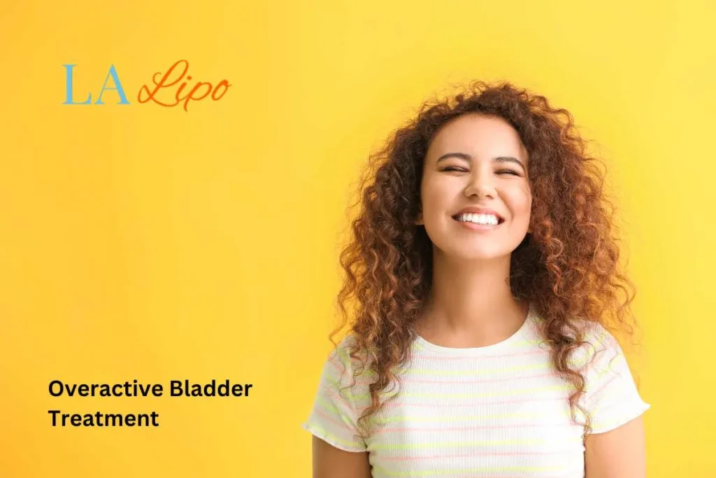 woman smiling about overactive bladder treatment Beccles solutions