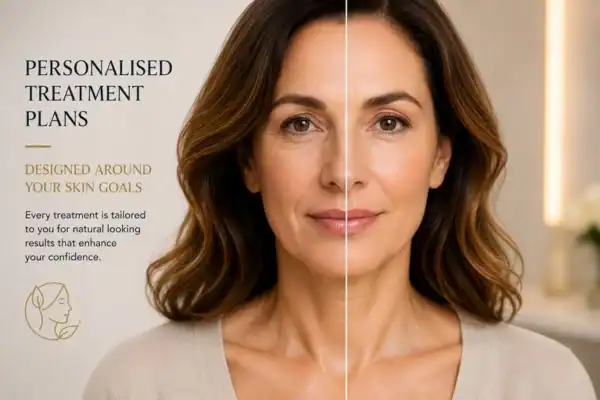 Before and after results of Collagen Lift Therapy Beccles