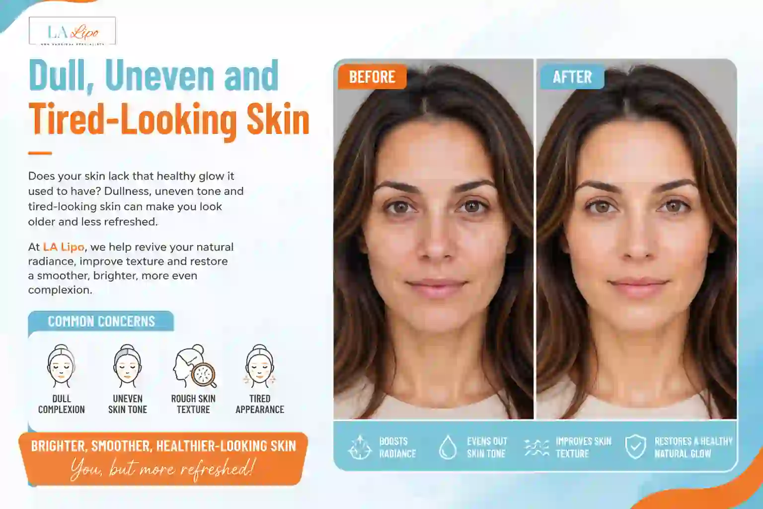 Sign #5: Dull, Uneven and Tired-Looking Skin Beccles
